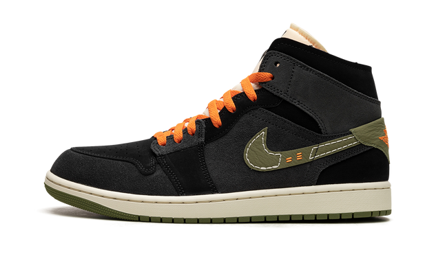 Air Jordan 1 Mid SE Craft Anthracite Light Olive FD6817 003