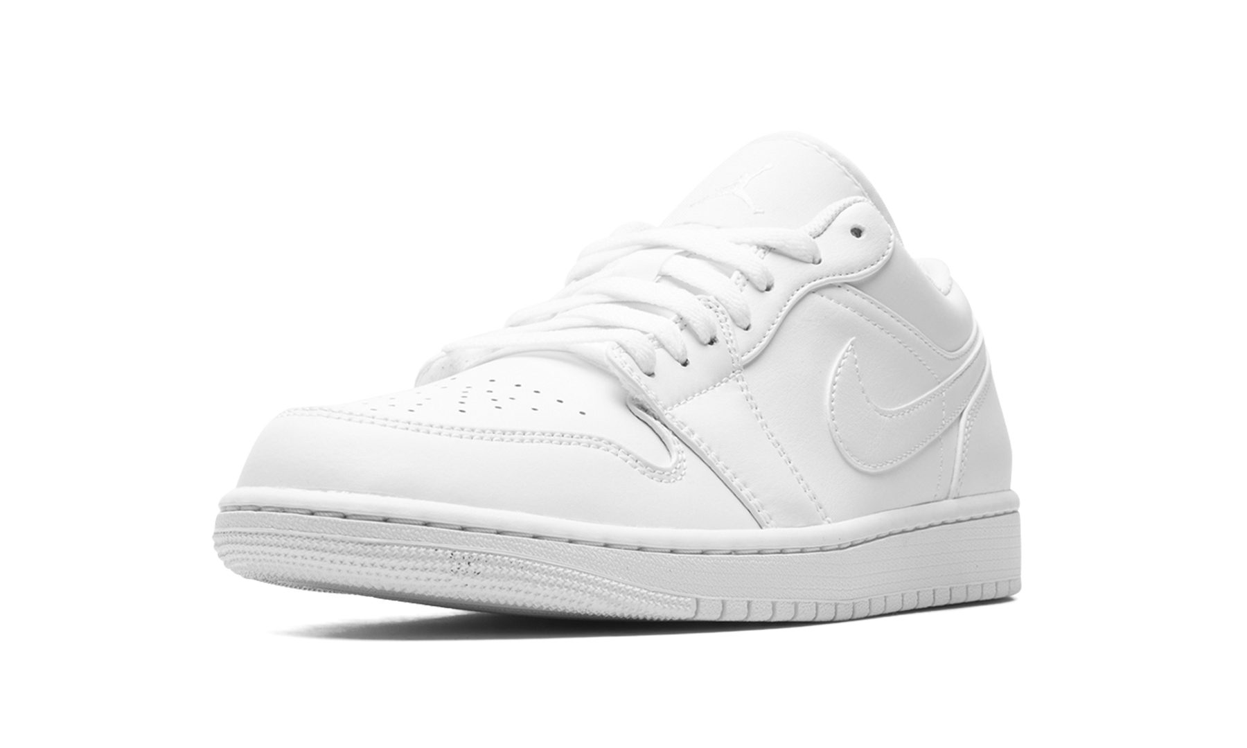 Air Jordan 1 Low Triple White 553558 136