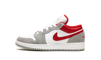 Air Jordan 1 Low SE GS Smoke Grey Gym Red DM0589 016