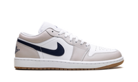 Jordan 1 Low Midnight Navy Neutral Grey 553558 146